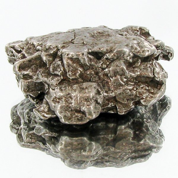 60gm Meteorite Campo Del Cielo Argentina: Scarce remnant of prehistoric (2000-4000bc) meteorite discovered in the 16th century; a main mass of 18 tons has been discovered along with a shower of smaller breakup fragments; cosmic age is young f