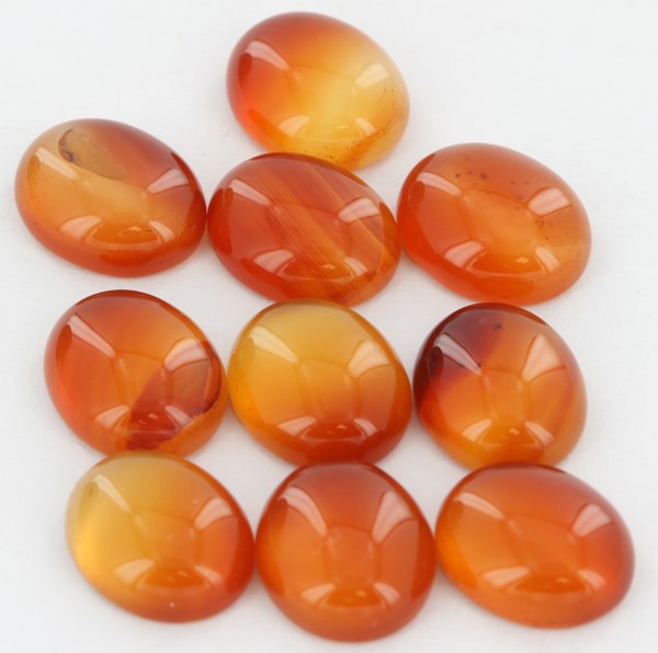 39.32ct Translucent Orange Carnelian Appr $590 Parcel: Excellent specimen; gemologist appraisal included