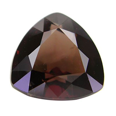 2.45ct Natural Trillion Purple Red Burma Spinel: Excellent piece; well cut & colored; with treatment