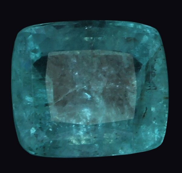 1.34ct Mint Green Colombian Emerald: Nice grade 5 Colombian emerald; customary treatment; Gem Guide wholesale $670