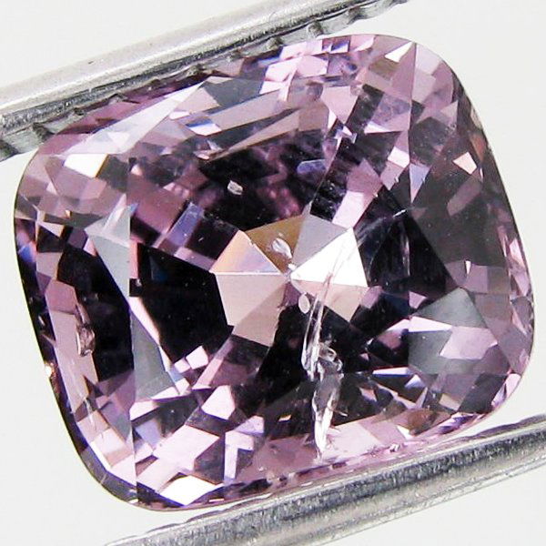 3.8ct Natural Purple Pink Spinel Mogok: Excellent piece; well cut & colored; with treatment