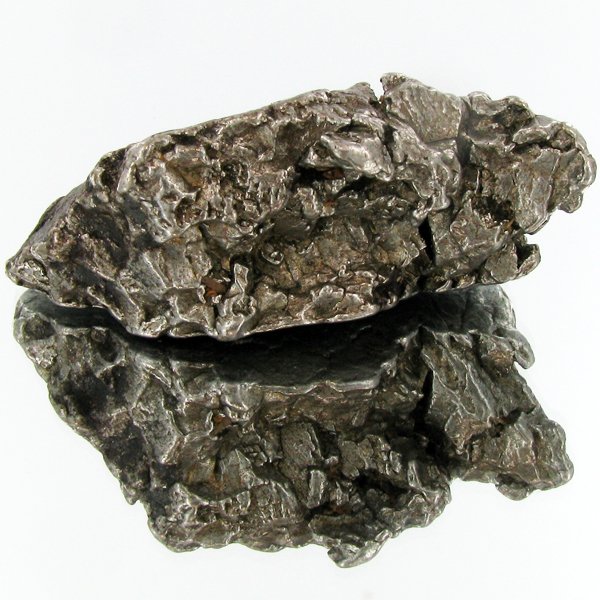 106gm Meteorite Campo Del Cielo Argentina: Scarce remnant of prehistoric (2000-4000bc) meteorite discovered in the 16th century; a main mass of 18 tons has been discovered along with a shower of smaller breakup fragments; cosmic age is young f