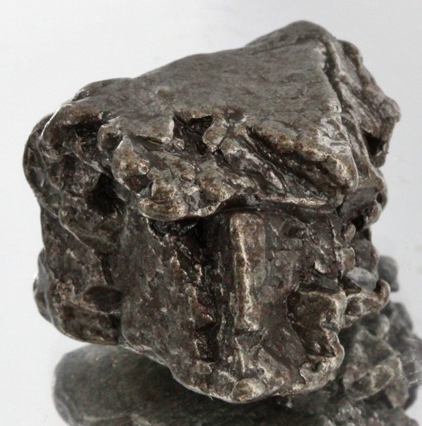 31gm Meteorite Campo Del Cielo Argentina: Scarce remnant of prehistoric (2000-4000bc) meteorite discovered in the 16th century; a main mass of 18 tons has been discovered along with a shower of smaller breakup fragments; cosmic age is young f