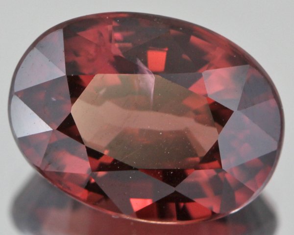 7.39ct Huge Red Zircon: Very clean piece, Well colored & cut; untreated!