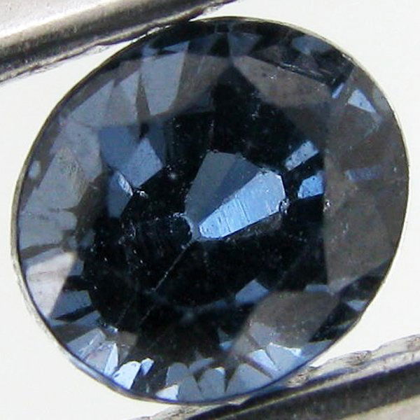 0.8ct Clean Blue Spinel Oval: Excellent piece; well cut & colored; with treatment