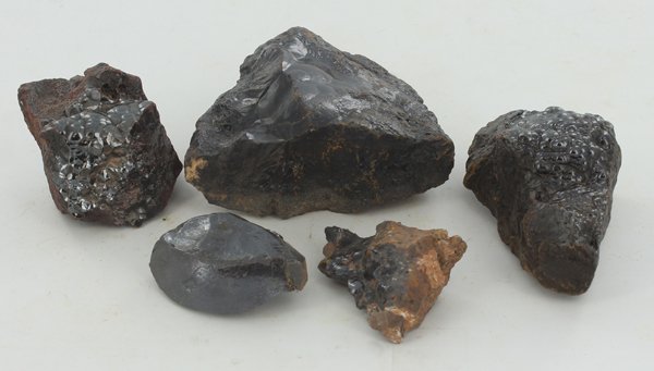 672g Volcanic Iron Hematite Mineral Specimen: Better quality specimen