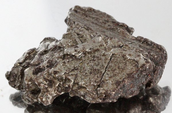 30gm Meteorite Campo Del Cielo Argentina: Scarce remnant of prehistoric (2000-4000bc) meteorite discovered in the 16th century; a main mass of 18 tons has been discovered along with a shower of smaller breakup fragments; cosmic age is young f