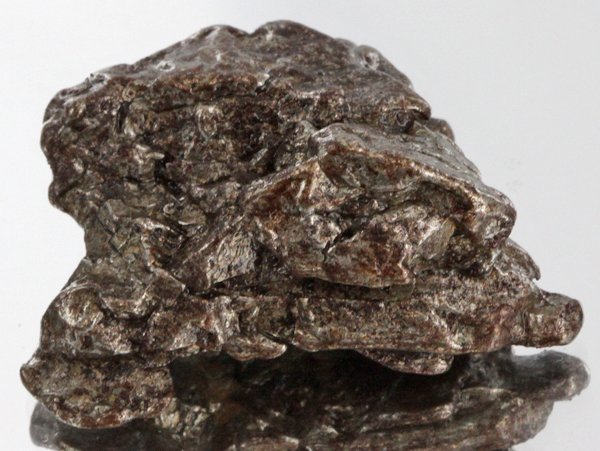 36gm Meteorite Campo Del Cielo Argentina: Scarce remnant of prehistoric (2000-4000bc) meteorite discovered in the 16th century; a main mass of 18 tons has been discovered along with a shower of smaller breakup fragments; cosmic age is young f