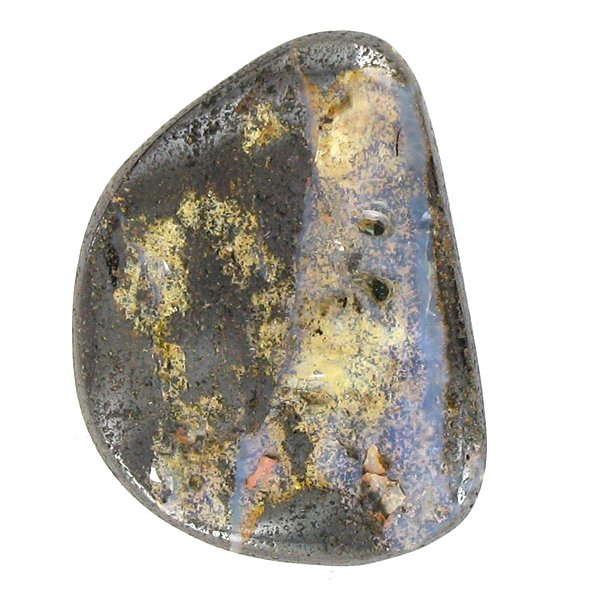 74.5ct Australian Boulder Opal: Excellent piece; well cut and colored; with treatment