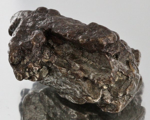 37gm Meteorite Campo Del Cielo Argentina: Scarce remnant of prehistoric (2000-4000bc) meteorite discovered in the 16th century; a main mass of 18 tons has been discovered along with a shower of smaller breakup fragments; cosmic age is young f