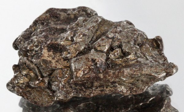 34gm Meteorite Campo Del Cielo Argentina: Scarce remnant of prehistoric (2000-4000bc) meteorite discovered in the 16th century; a main mass of 18 tons has been discovered along with a shower of smaller breakup fragments; cosmic age is young f