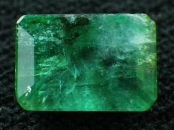 1.05ct Natural Green Colombian Emerald Appraised $1260: Excellent specimen; gemologist appraisal included