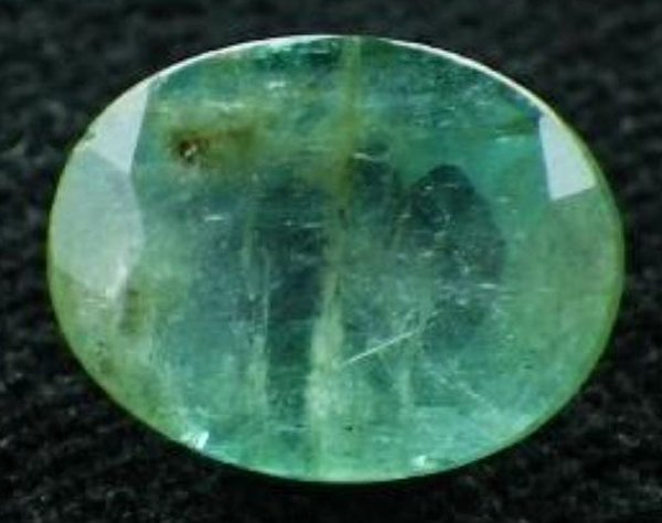 1.3ct Natural Green Colombian Emerald Appraised $1040: Excellent specimen; gemologist appraisal included