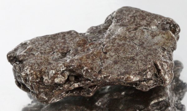 50gm Meteorite Campo Del Cielo Argentina: Scarce remnant of prehistoric (2000-4000bc) meteorite discovered in the 16th century; a main mass of 18 tons has been discovered along with a shower of smaller breakup fragments; cosmic age is young f