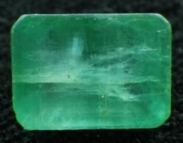 1.33ct Natural Green Colombian Emerald Appraised $1064: Excellent specimen; gemologist appraisal included