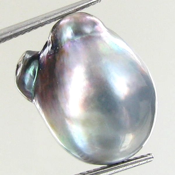 19.33ct Tahitian Baroque Pearl: Baroque shaped; drilled and ready for one-of-a-kind pendant