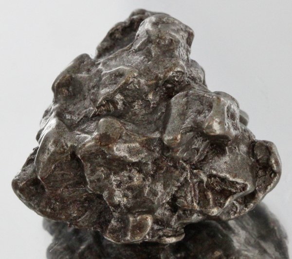 41gm Meteorite Campo Del Cielo Argentina: Scarce remnant of prehistoric (2000-4000bc) meteorite discovered in the 16th century; a main mass of 18 tons has been discovered along with a shower of smaller breakup fragments; cosmic age is young f