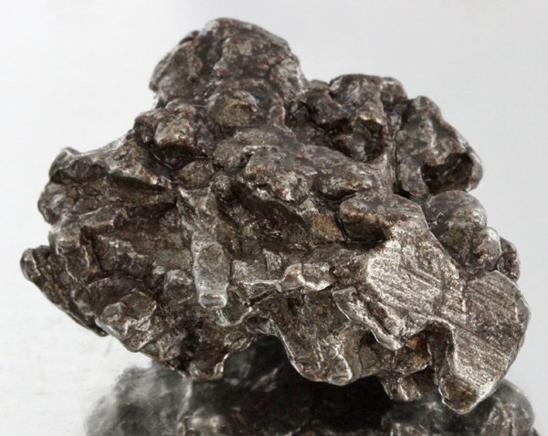 51gm Meteorite Campo Del Cielo Argentina: Scarce remnant of prehistoric (2000-4000bc) meteorite discovered in the 16th century; a main mass of 18 tons has been discovered along with a shower of smaller breakup fragments; cosmic age is young f