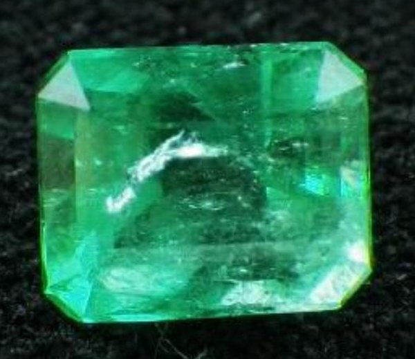 1.02ct Natural Green Colombian Emerald Appraised $1224: Excellent specimen; gemologist appraisal included