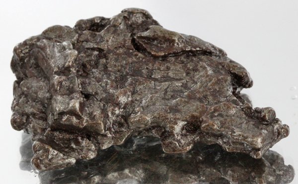 35gm Meteorite Campo Del Cielo Argentina: Scarce remnant of prehistoric (2000-4000bc) meteorite discovered in the 16th century; a main mass of 18 tons has been discovered along with a shower of smaller breakup fragments; cosmic age is young f