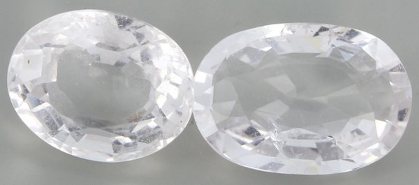 3.6ct White Morganite Parcel: Excellent Parcel; with customary treatment