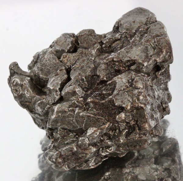 62gm Meteorite Campo Del Cielo Argentina: Scarce remnant of prehistoric (2000-4000bc) meteorite discovered in the 16th century; a main mass of 18 tons has been discovered along with a shower of smaller breakup fragments; cosmic age is young f