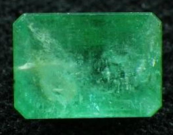 1.17ct Natural Green Colombian Emerald Appraised $936: Excellent specimen; gemologist appraisal included
