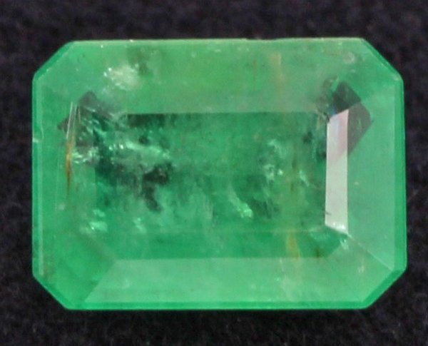 1.13ct Natural Green Colombian Emerald Appraised $1130: Excellent specimen; gemologist appraisal included