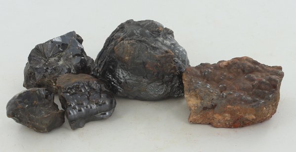 677g Volcanic Iron Hematite Mineral Specimen: Better quality specimen