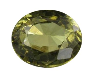 0.88ct Top Green Lemon Chrysoberyl: Excellent hi-grade piece; well cut & colored; with treatement
