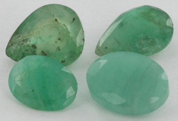 3.77ct Green Colombian Emerald Parcel: Excellent Parcel; with customary treatment