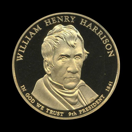 2009S Harrison Prez Dollar NGC uper Gem PR69 DCAM: Scarce super hi grade proof issue