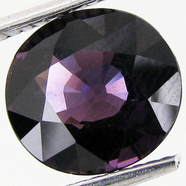 3.32ct Natural Titanium Purple Spinel: Excellent piece; well cut & colored; with treatment