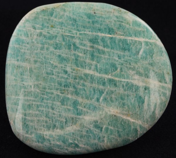 170ct Large Amazonite Cabochon: Excellent well-colored specimen