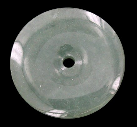 40.53ct Burma Imperial Jadeite Lucky Disc (1 of 1)