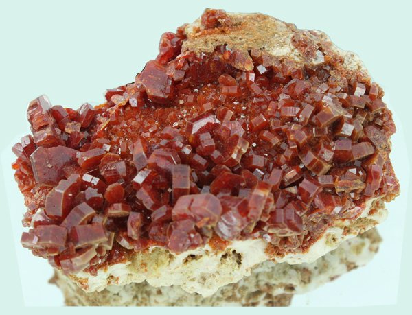 1645ct Premium Red Vandanite Crystal Cluster (1 of 2)