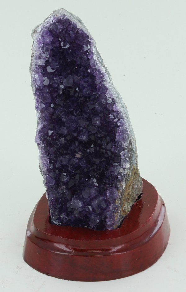 4354gm Deep Purple Uruguay Amethyst Cluster on Base (1 of 1)
