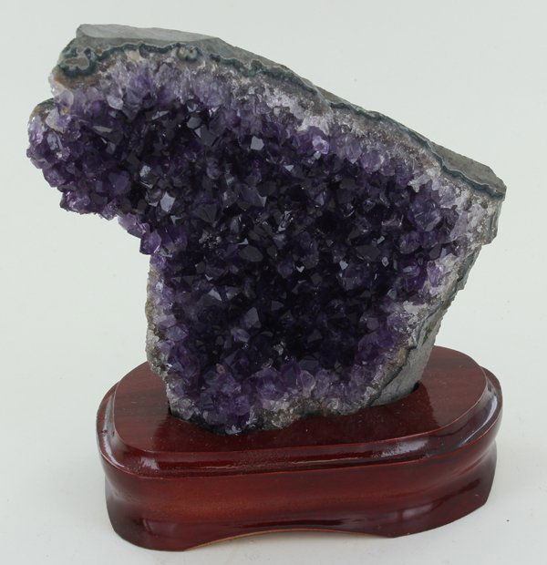 2245gm Deep Purple Uruguay Amethyst Cluster on Base (1 of 1)