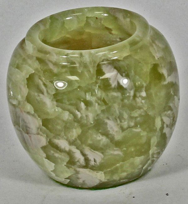 Handcarved Thai Jade Vase (1 of 1)