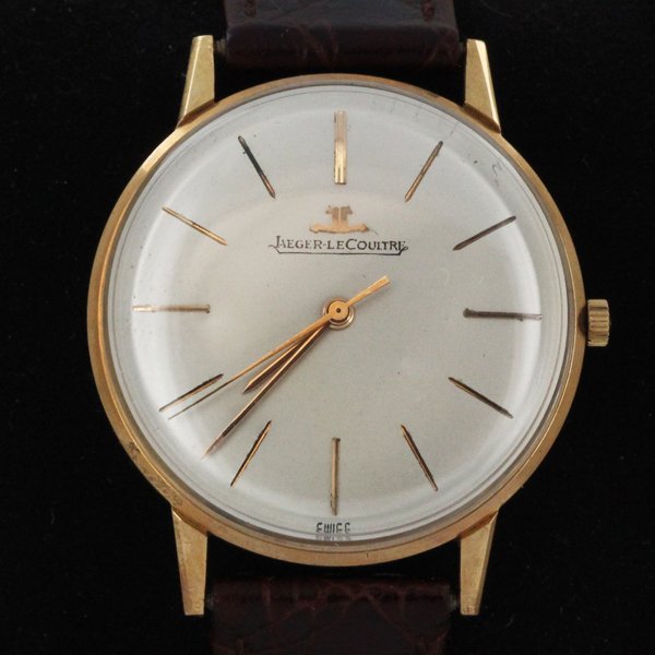 RARE Vintage 18k Jaeger LeCoultre Mens Watch (1 of 2)