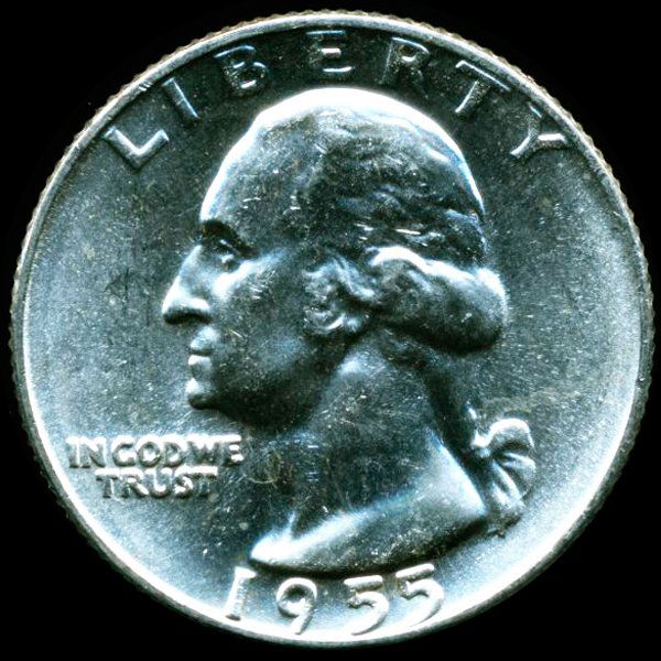 1955D Washington 25c MS64 (1 of 2)