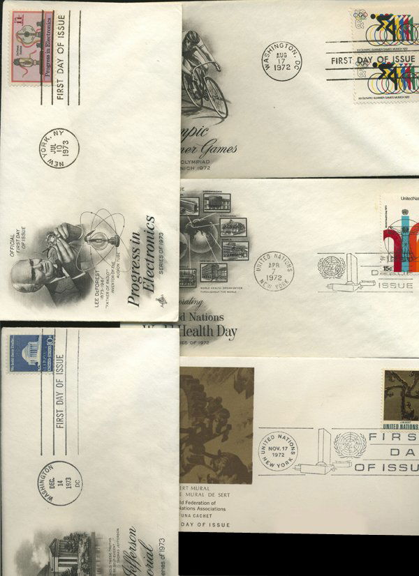 1967 US & UN FIRST DAY COVER COLLECTION (1 of 2)