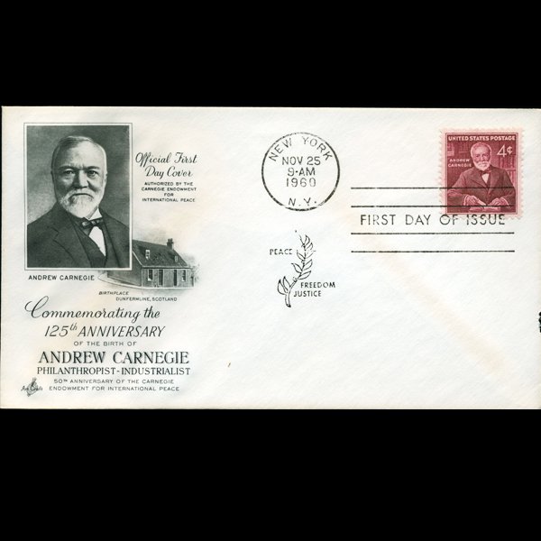 1960 US First Day Postal Cover (1 of 1)