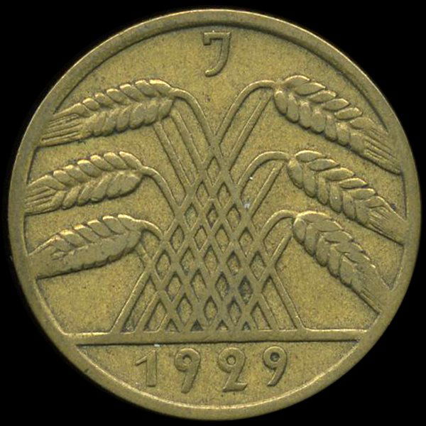 1929J Germany 10pf XF (1 of 2)