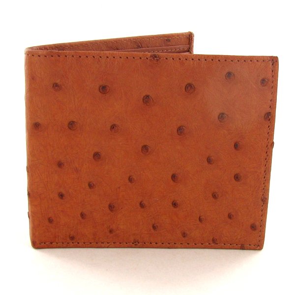 Mens Ostrich Hide Skin Wallet (1 of 3)