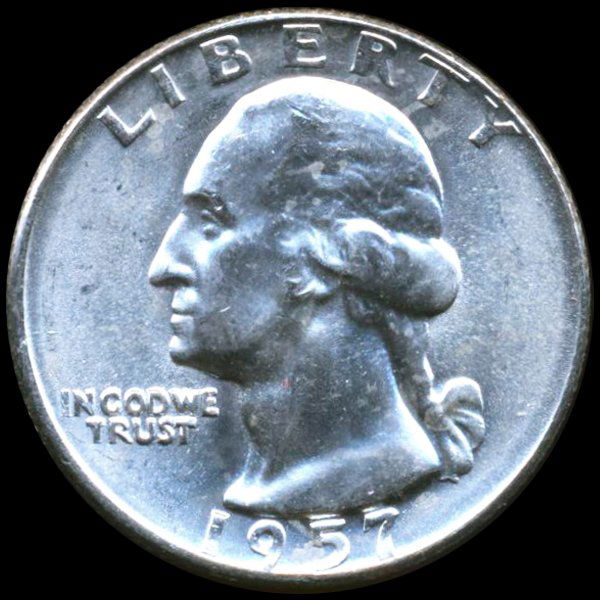 1957D Washington 25c MS65/66 ERRORS (1 of 2)