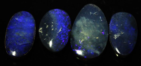 8.57ct Australian Black Opal Doublet HOT Fire (1 of 1)