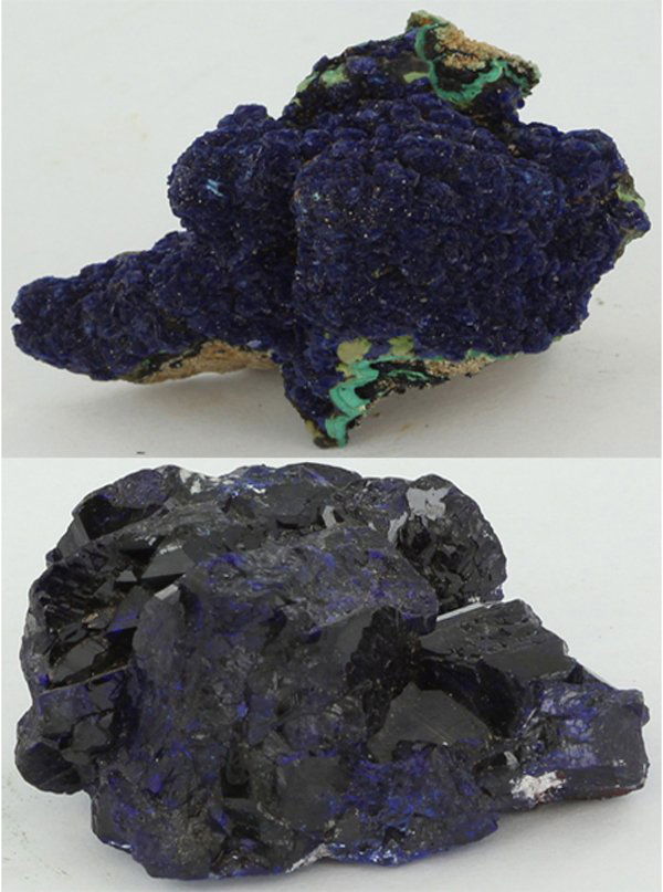 205ct Deep Blue Azurite Crystal Cluster Parcel (1 of 1)