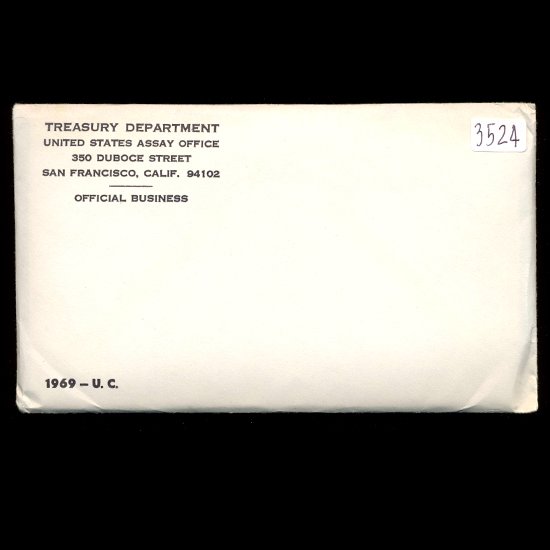 1969 US Mint Coin Set UNOPENED (1 of 2)