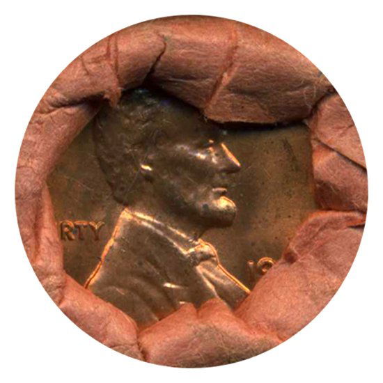 1964 Lincoln Cent Scarce Never Opened Original Bank (1 of 2)